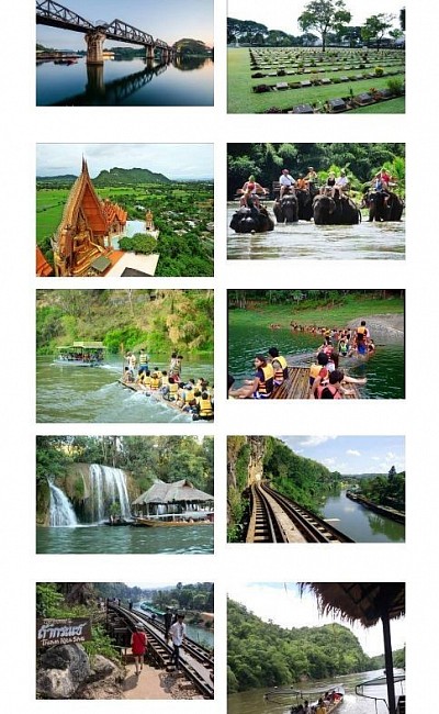 Rent a van City Tour Kanchanaburi